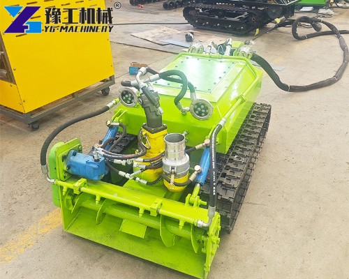 remote controlled dredging robot