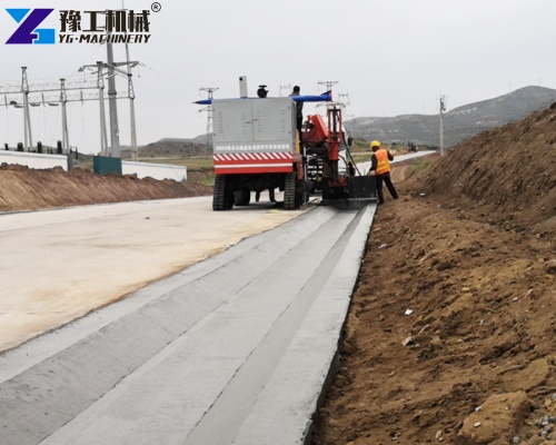 concrete curb machine price