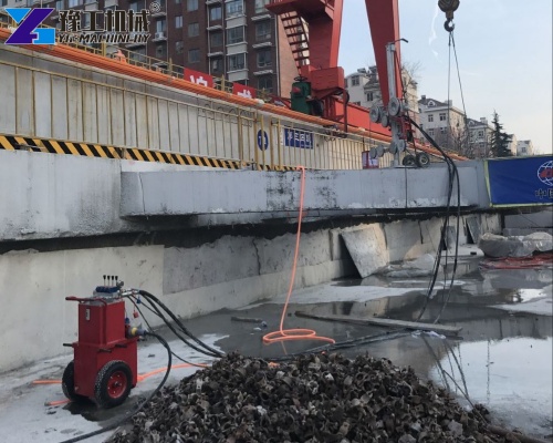 concrete wire cutting machine