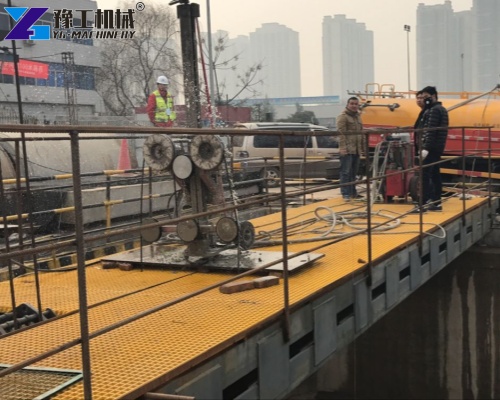 diamond wire saw cutting machine concrete