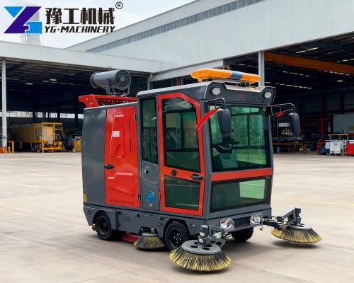 electric street sweeper truck