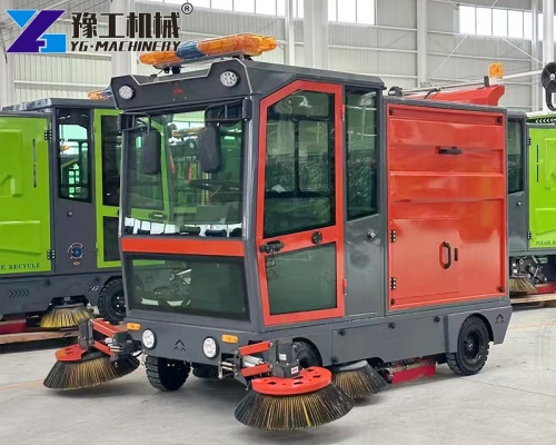 ev street sweeper