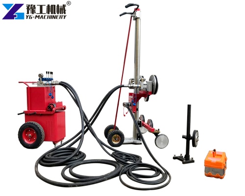 granite wire saw cutting machine