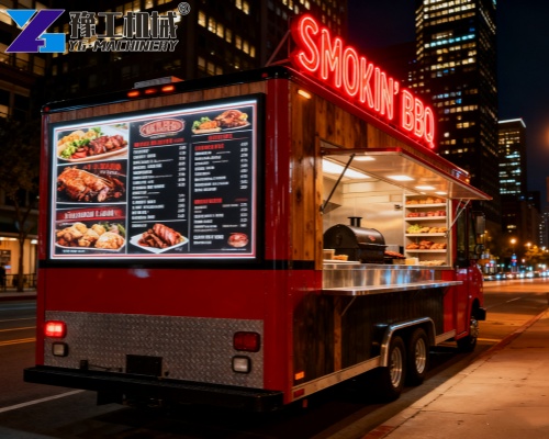 mobile bbq trailer price