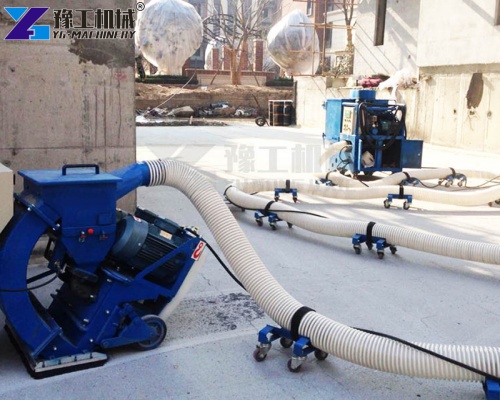 mobile shot blasting machine