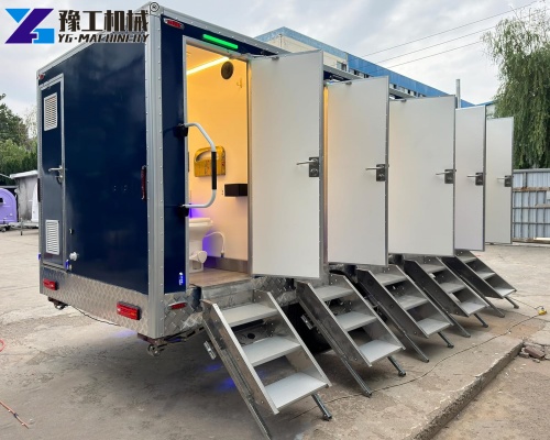 portable toilet trailer