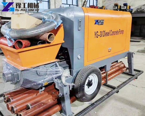 small concrete pump machine for sale