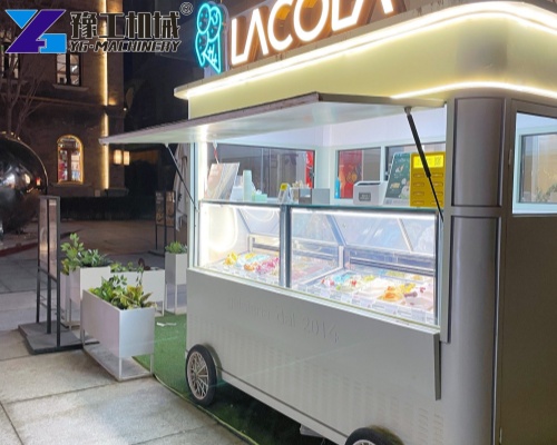 small ice cream trailer for sale