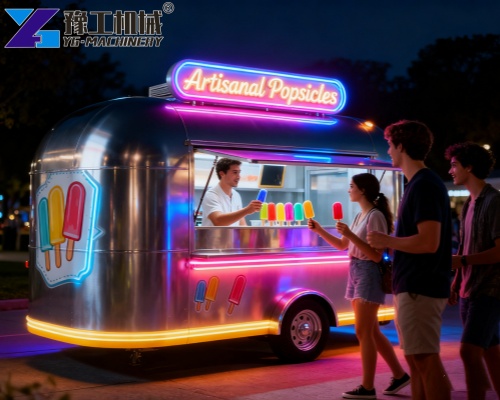 small ice cream trailer price
