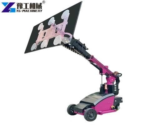 Installing large glass panels