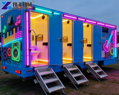 trailer mounted porta potty for sale