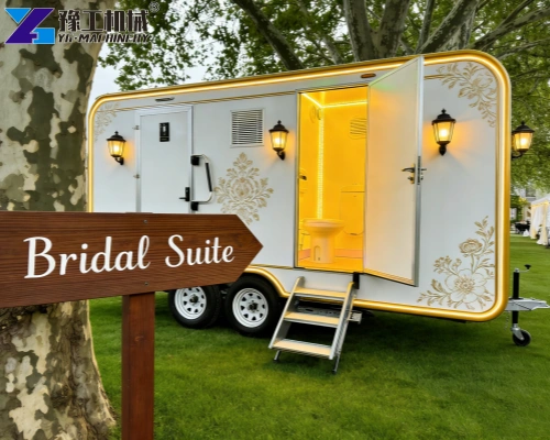 trailer mounted restroom
