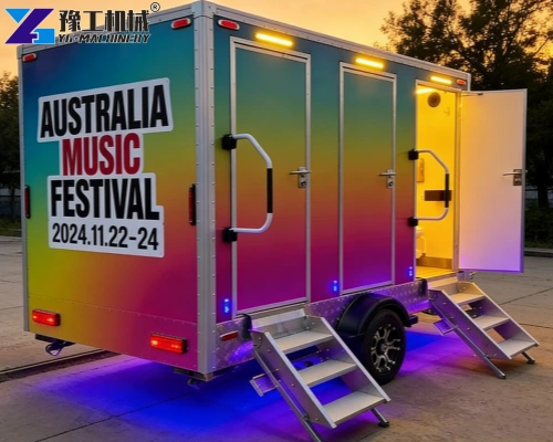 trailer mounted toilet