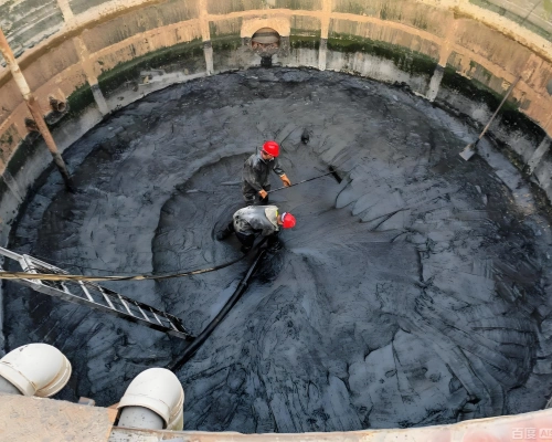 wastewater pond dredging