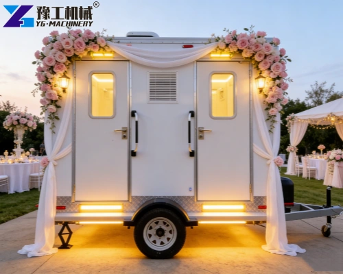 wedding luxury porta potty