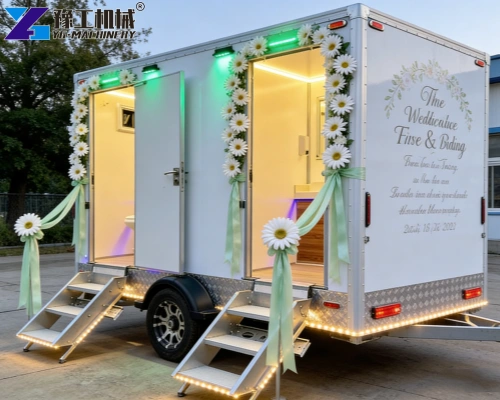 wedding restroom trailers price