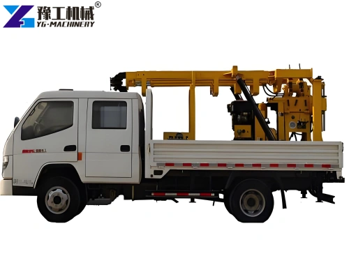 Vehicle-mounted water well drilling rig