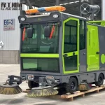 mini road sweeper price