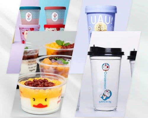 Plastic cup printing