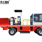 roadside curb slipform machine