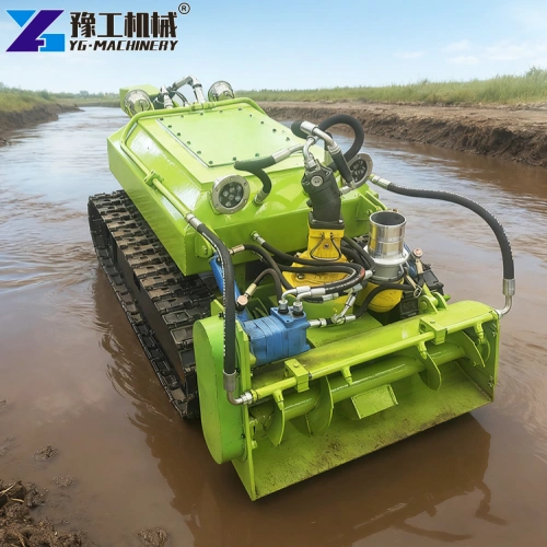 Remote Controlled Dredging Robot