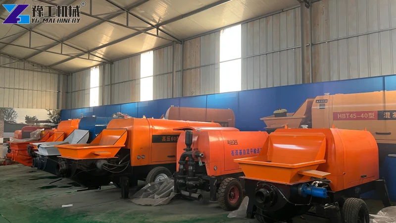 mini concrete pump truck