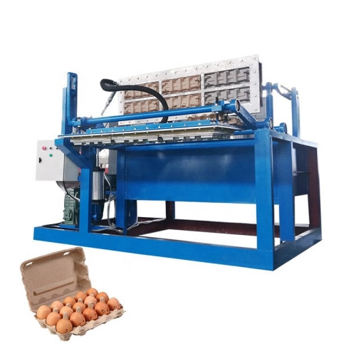 Flip-type egg tray machine