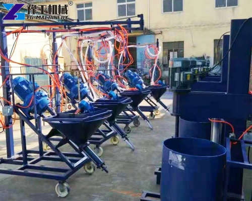 Screw pump GRC machine