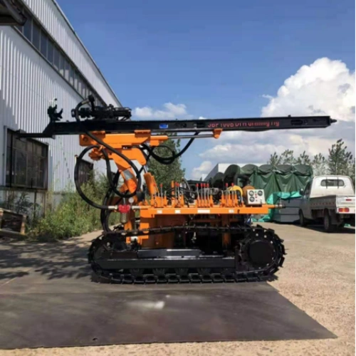 Split-type DTH drilling rig