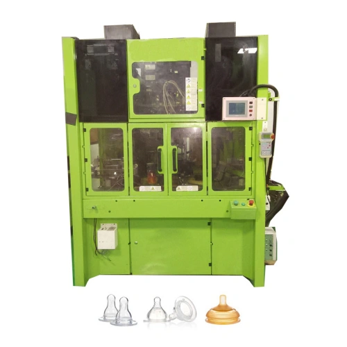 Vertical injection molding machine