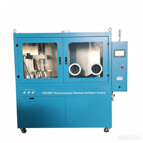 DPF filter cleaning machine
