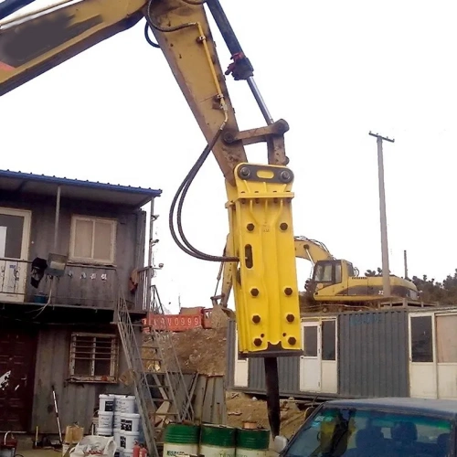 Right-angled hydraulic breaker