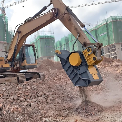 bucket crusher for excavator