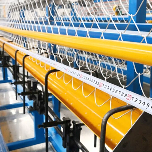 chain link fence making machine