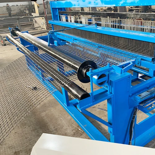 chain link fencing machine