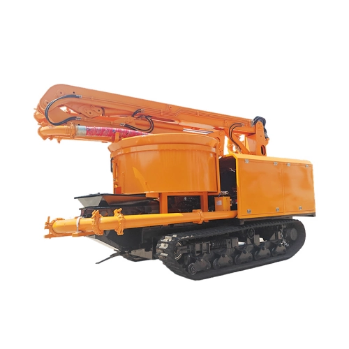 crawler concrete boom pump
