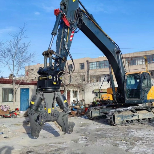 double cylinder hydraulic shear