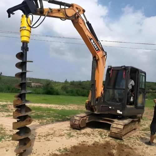 Excavator Auger