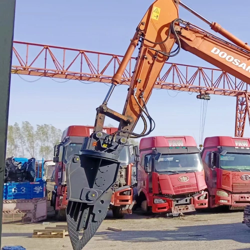 excavator car dismantling shear