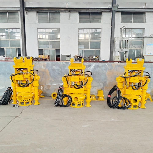 excavator mounted dredge pump