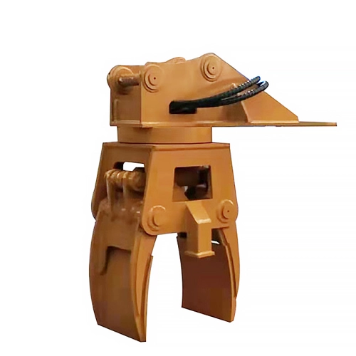 excavator railroad tie changer