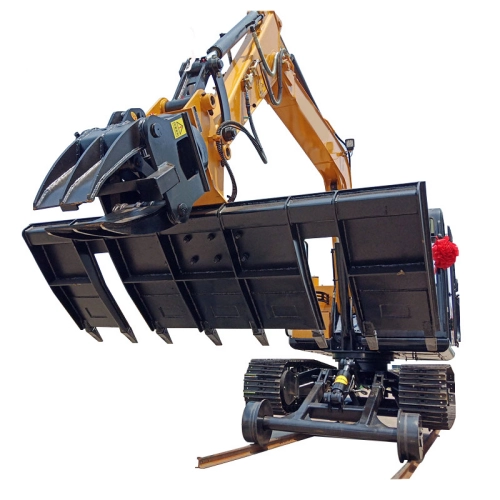 Excavator Railway Sleeper Changer