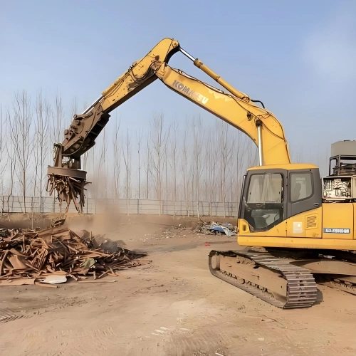 excavator scrap magnet