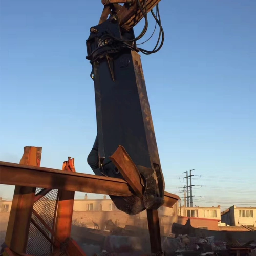 excavator scrap shear