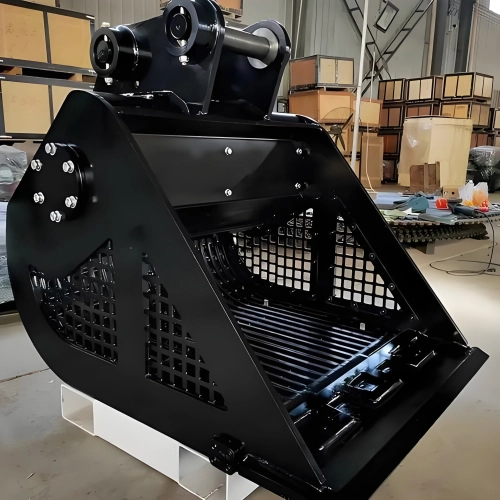 excavator screening bucket