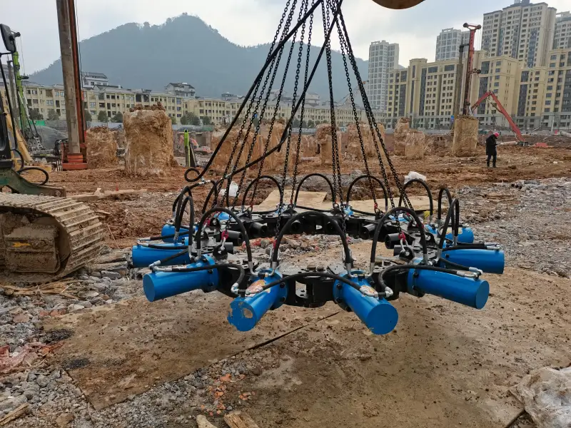 hydraulic pile breaker