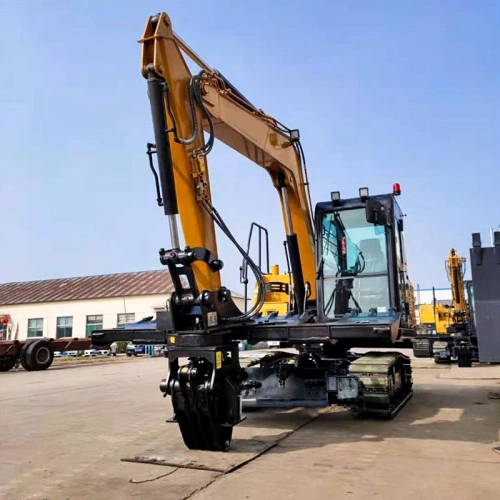 hydraulic sleeper changing machine