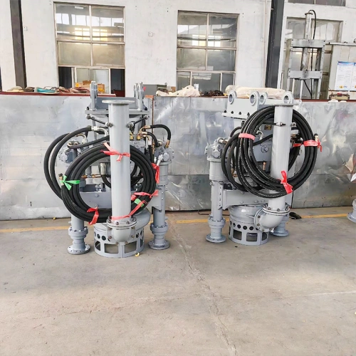 hydraulic submersible slurry pump