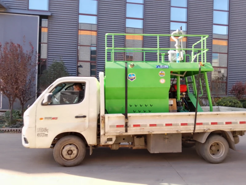 hydroseeding machine