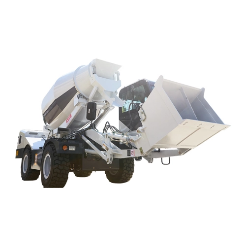 self loading concrete mixer price